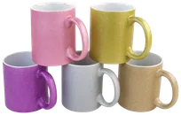 Tazas glitter de colores — Croma Studio