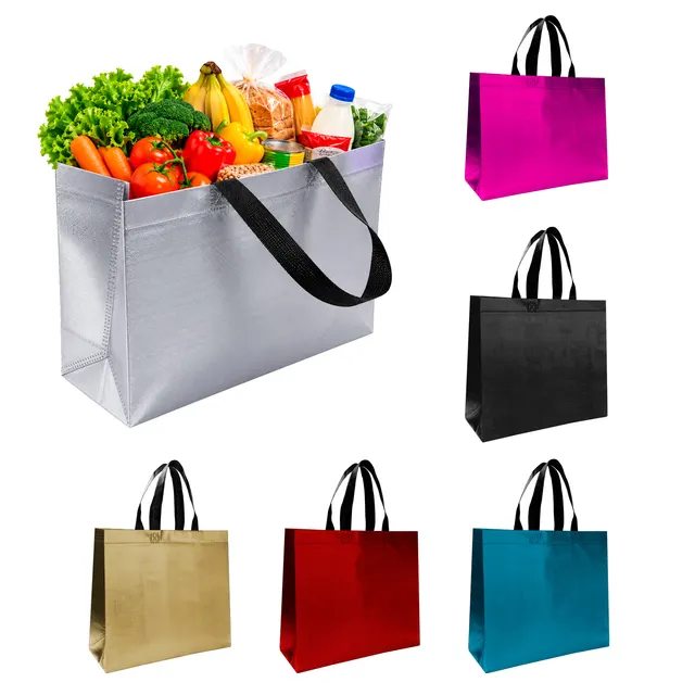 Bolsa ecológica Meta personalizado con logotipo