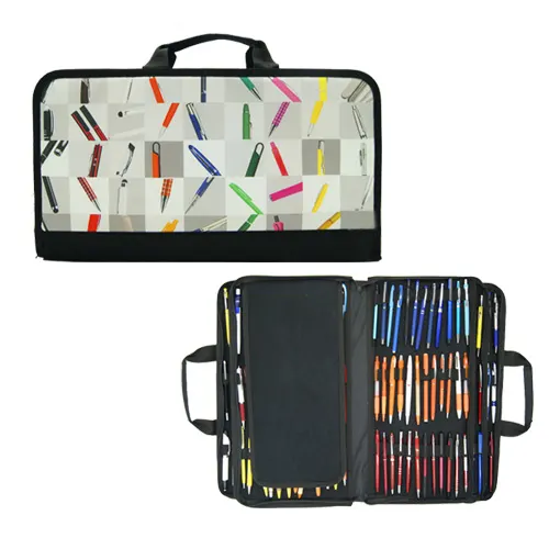 Estuche de Porta Pluma personalizado con logotipo