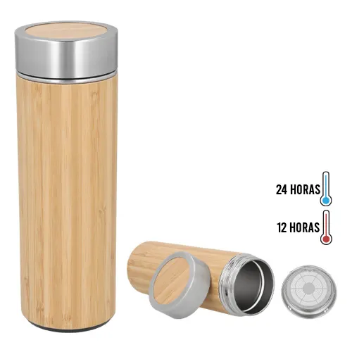 Termo Panda · 400 ml personalizado con logotipo