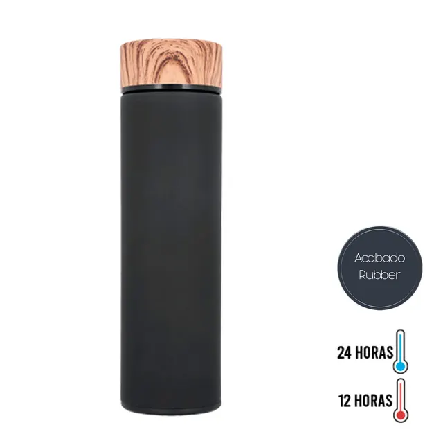 Termo Caoba · 450 ml personalizado con logotipo